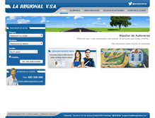 Tablet Screenshot of laregionalvsa.com